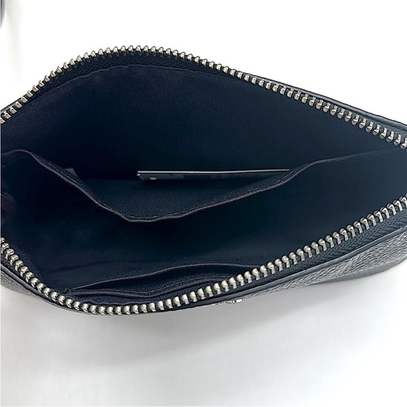 Coach Nolita 19 With Happy Dog Black Leather Bag with Silver Hardware - Picture 14 of 16